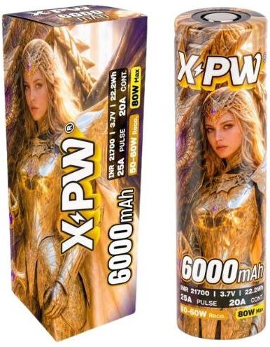 XPW - X Power Batteria 21700 Xpw 6000mah 25a