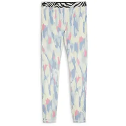 PUMA Animal Remix High-Waist 7/8-Leggings Damen 22 - turquoise surf S