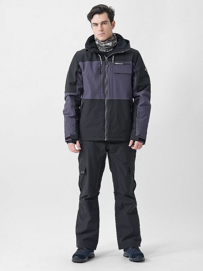 REHALL Herren Snowboardjacke BOTEV-R schwarz   L M