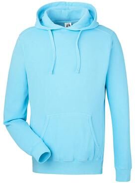 J America 8730JA Men's Comfort Dye Fleece Hood T-Shirt size 3XL   Cotton/Polyester Blend