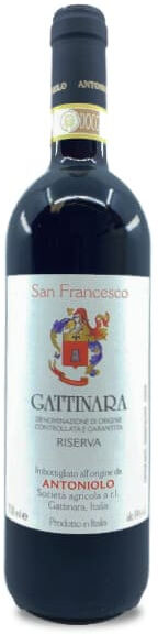 Antoniolo Societá Agricola Antoniolo Gattinara Riserva San Francesco 2018 - 75cl