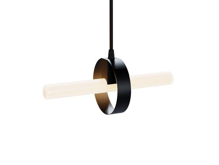 SEGULA Hängelampe Level, dimmbar, schwarz, für Wohn- / Esszimmer, Metall, Modern, Pendelleuchte