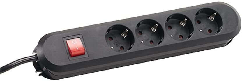 Bachmann Tischsteckdose 4f. 1,50m sw 381.130K)