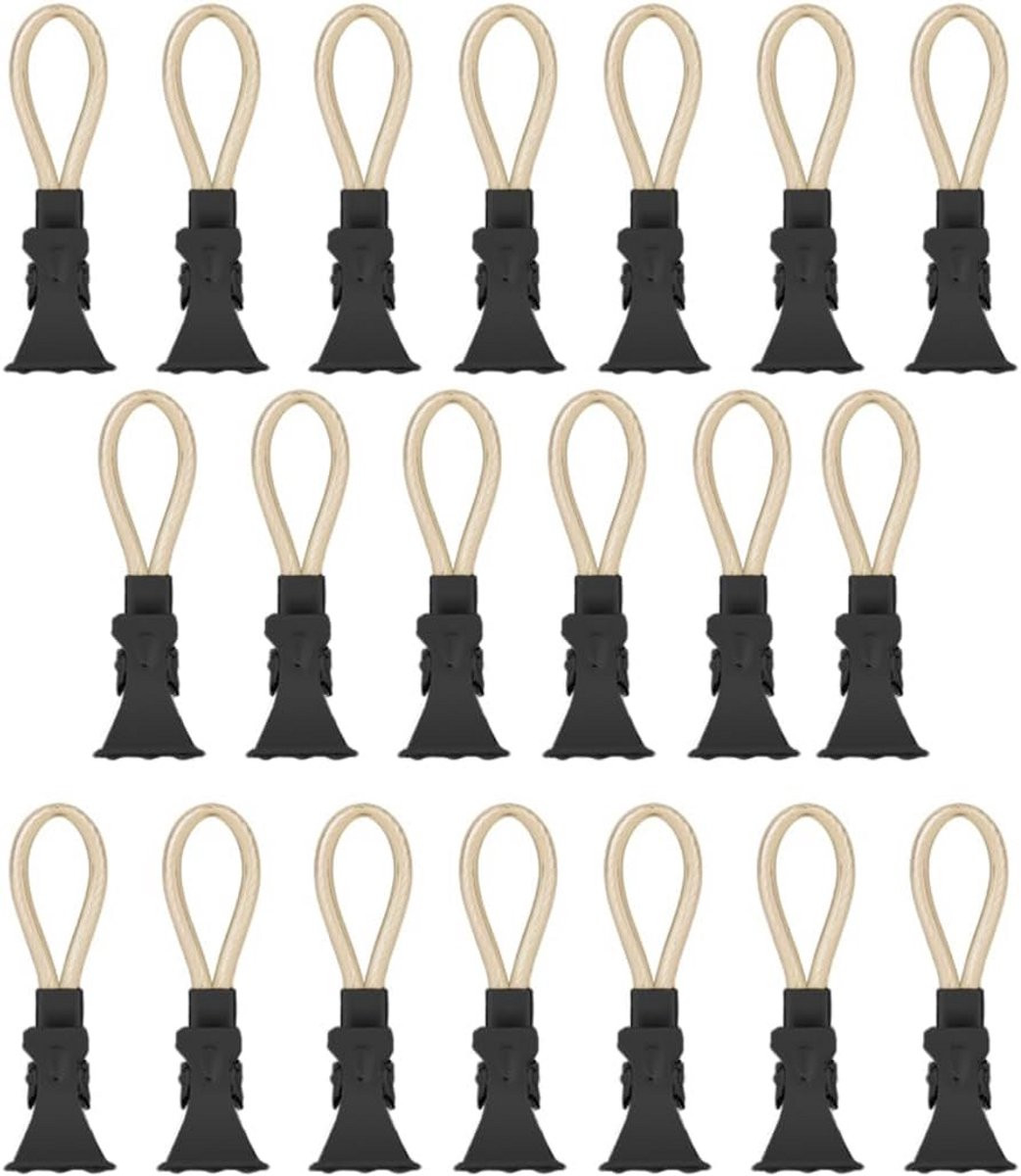 20 Stuks Handdoekclips voor Keuken en Badkamer - Metalen Haken voor Handdoeken