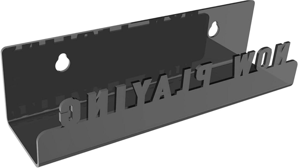 Zwart Wandrek voor Platen en Albums - 4 mm dikte