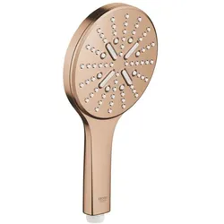 Grohe Rainshower Handbrause 26574DL0 warm sunset gebürstet, 3 Strahlarten, Duschkopf