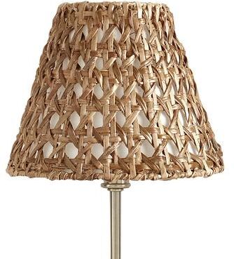 Rattan Chandelier Shade - Woven Empire - Ballard Designs