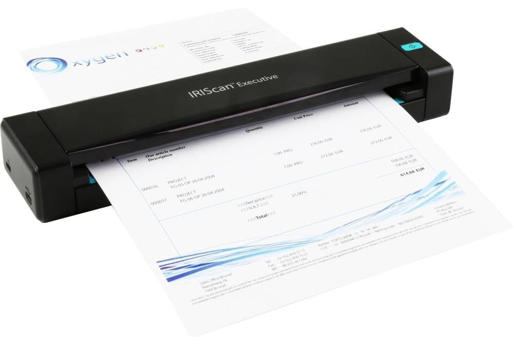 I.R.I.S. IRIScan Executive 4 scanner, 216 x 813 mm, 600 x 600 DPI
