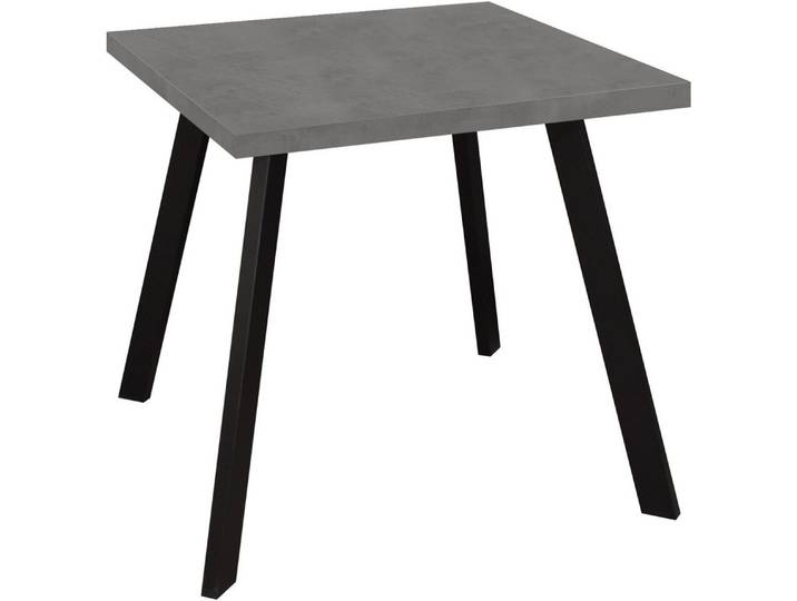 Mäusbacher Bistrotisch Big Bistro Metall, Eckige Platte BHT 70x75x70 cm