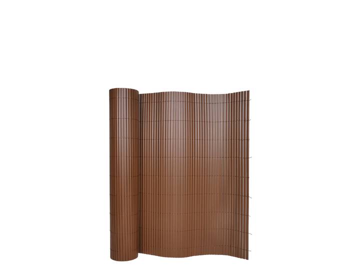 Sichtschutzmatte PVC 300 x 80 cm braun