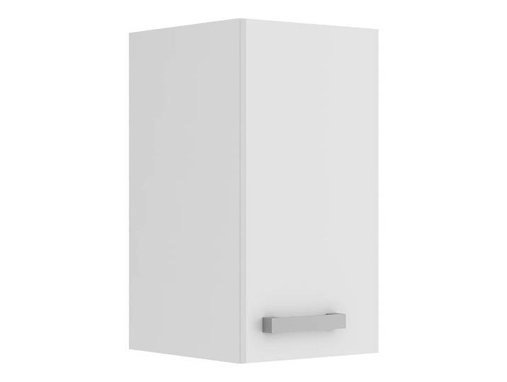 Armoire suspendue 30cm Blanc/Blanc