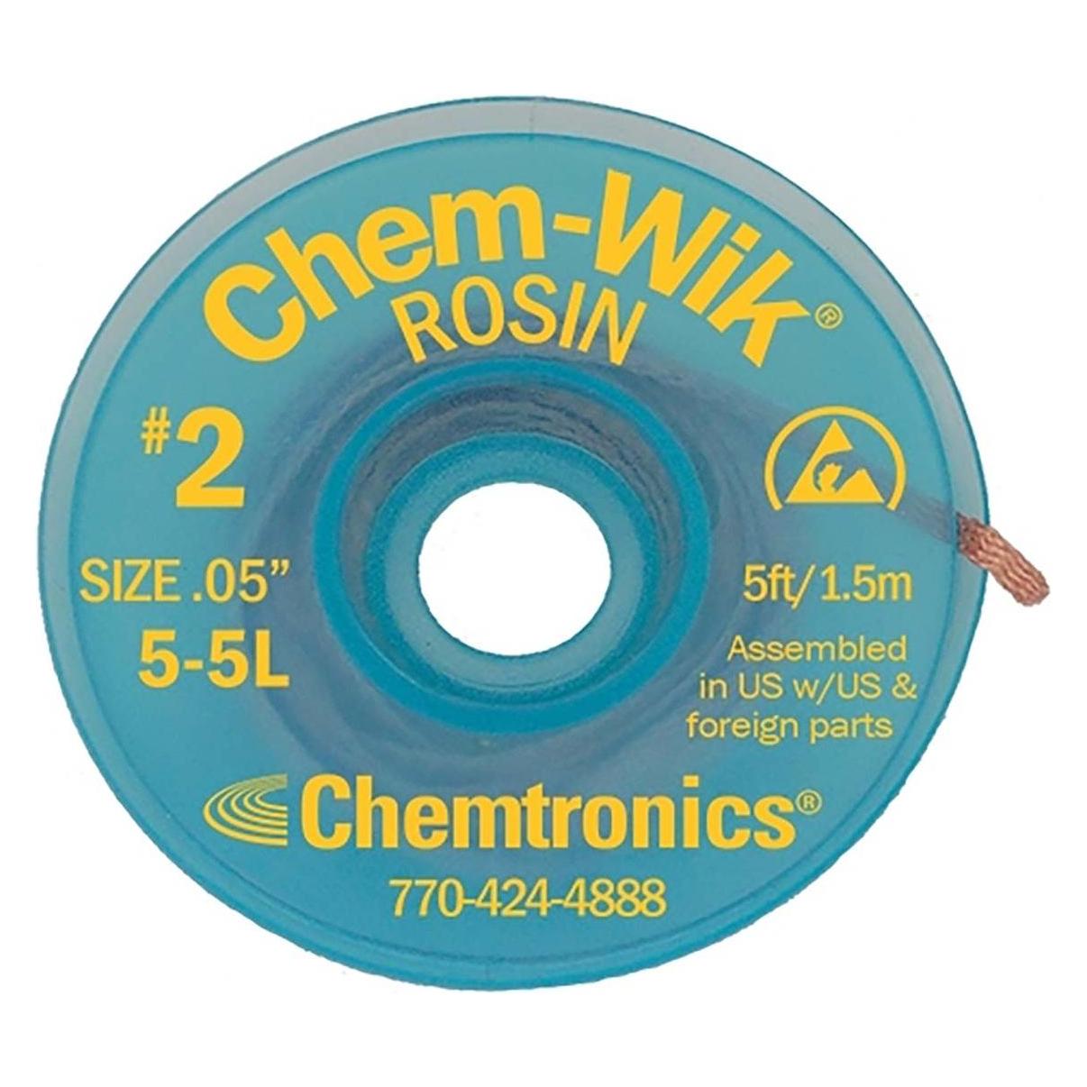ChemWik Kordelzug Entlöt 1.27 mm 1.50 m (Entlötlitze) (5-5L)