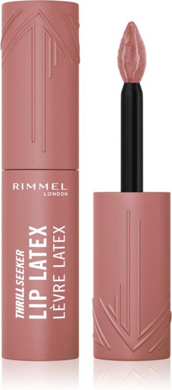 Rimmel Thrill Seeker Lip Latex liquid lipstick shade 550 Cappuccino 6 ml
