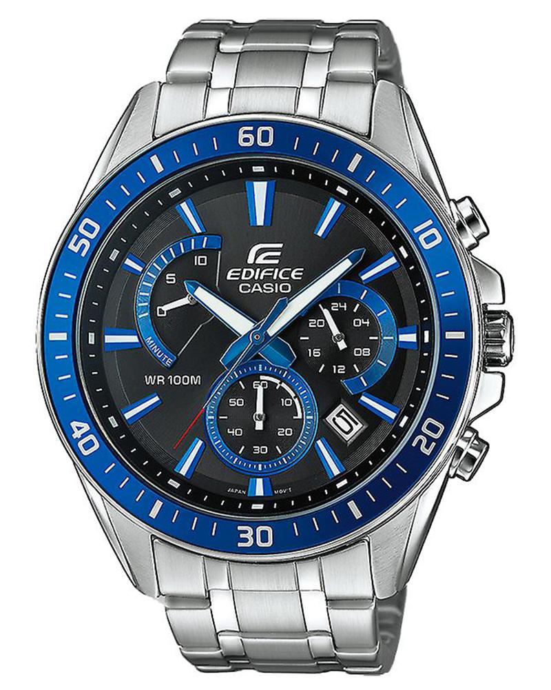 Casio Edifice Heren Zilveren Horloge EFR-552D-1A2VUEF