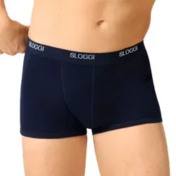 Sloggi For Men Basic Shorts Marine Baumwolle Small Herren