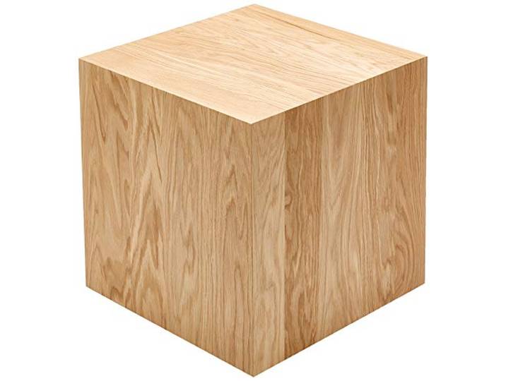 Jan Kurtz Hocker, Holz, Braun, 45 x 45 x 46.5 cm