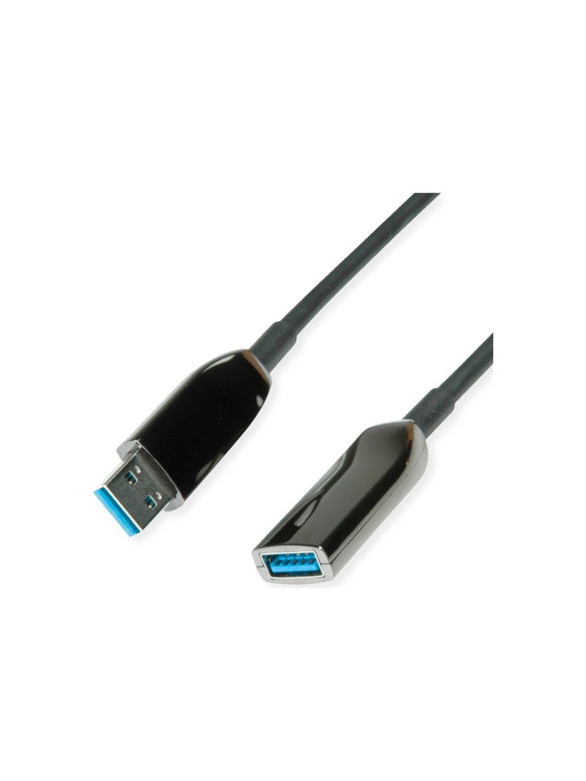 Roline - USB extension cable - USB Type A to USB Type A - 20 m