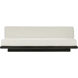 Ono Sofa 234 cm, cremefarben, Tulpenholz