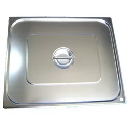AcMax GN 2/1 Deckel Gastronormbehälter Abdeckung GN-Behälter Edelstahl