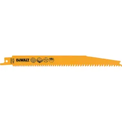 DEWALT Bi-Metall HCS Progressor-Säbelsägeblatt für Holz 5 Stück - DT2402-QZ