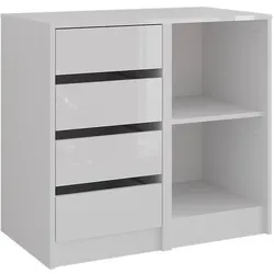 Vicco, Kommode + Sideboard, Sherry (80.20 x 50.10 x 76 cm)