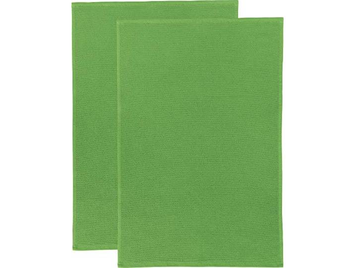 Erwin Müller Reinigungstuch, Putztuch, Multifunktionstuch 2er-Pack grün Größe 50x70 cm - saugstark, zum Putzen oder Staubwischen, robust und langlebig, mit Frottierseite