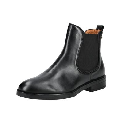Ankleboots PIKOLINOS "PIKOLINOS Stiefelette Leder/Textil", Damen, Gr. 40, schwarz, Leder, Textil, Schuhe Ankleboots