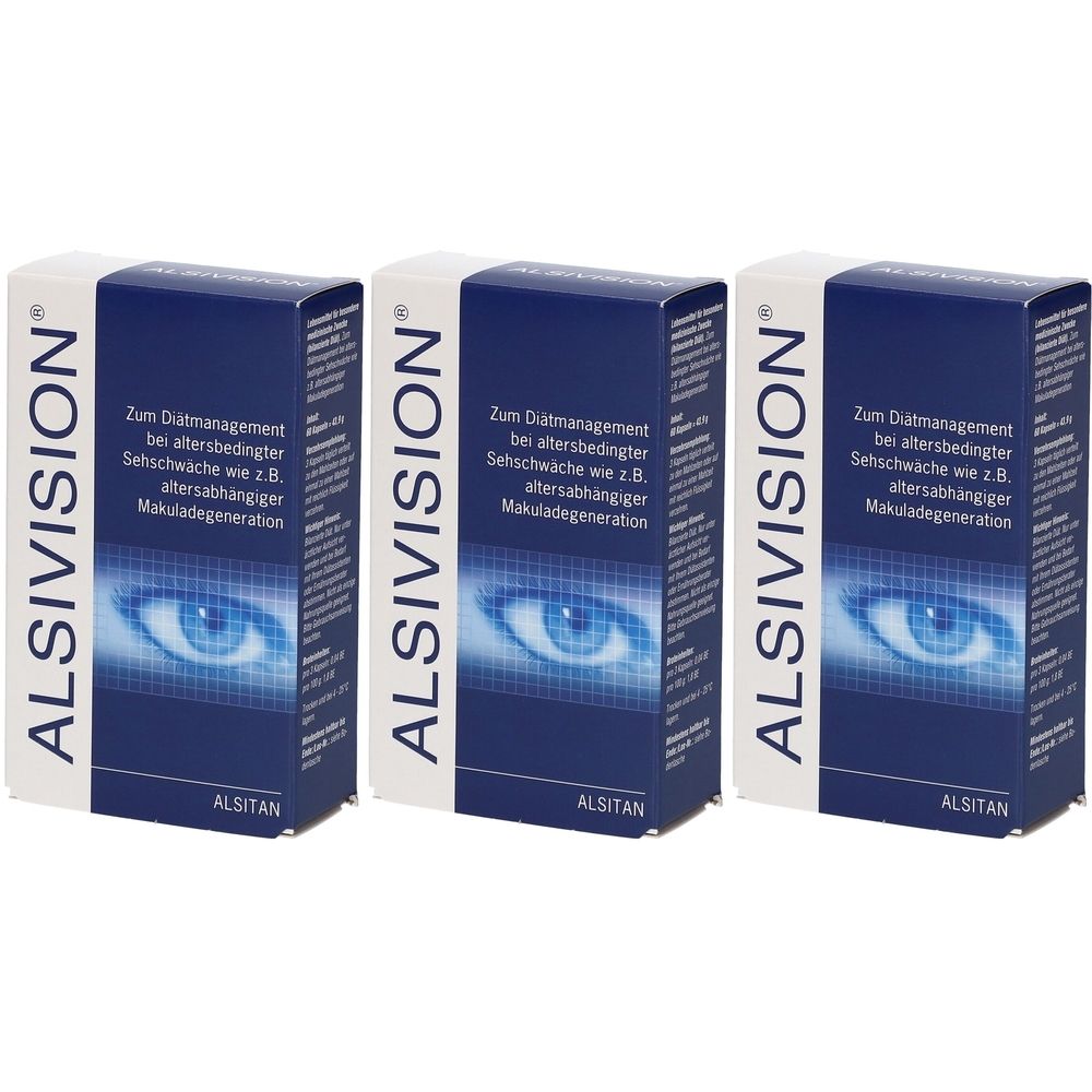Alsivision Kapseln 3x 3x60 St