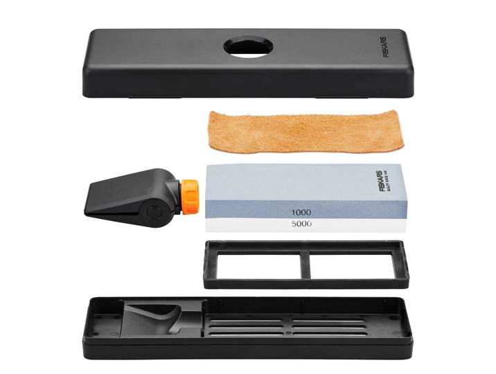 Fiskars Ensemble aiguiseur de couteau Fiskars Noir-orange