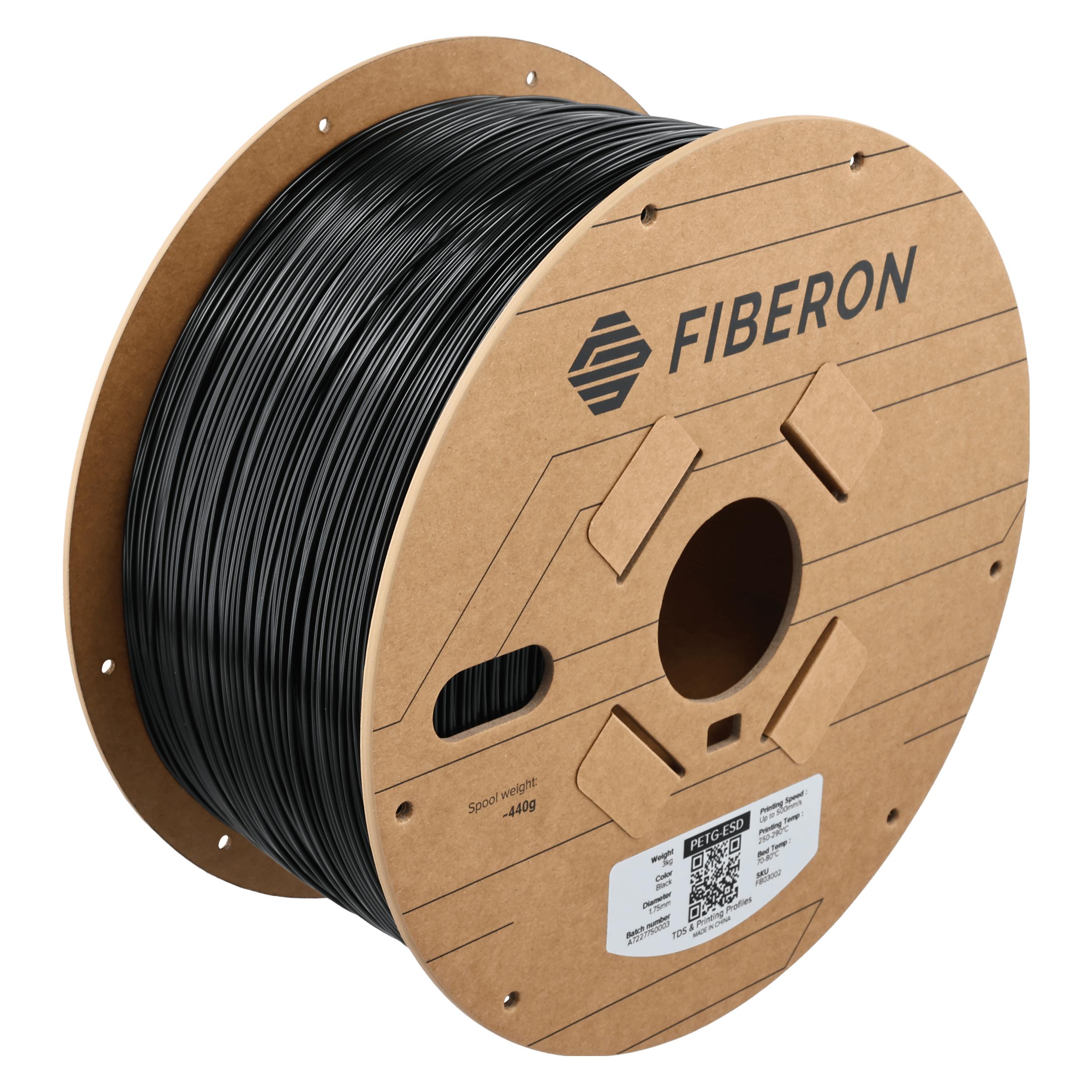 Polymaker PETG-ESD 1,75mm BLACK 3kg (3000 g, 1.75 mm) (FB03002)