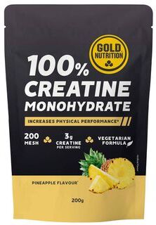 GOLDNUTRITION 100% Creatine Monohydrate Pineapple 200 gr