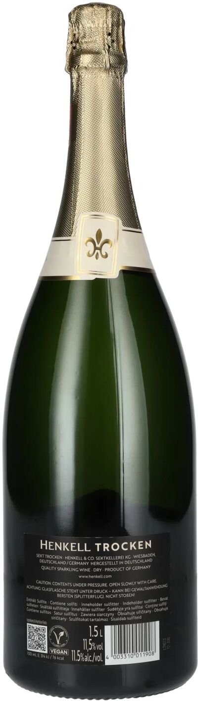 Henkell Sekt Henkell Trocken 11,5% Vol. 1,5l