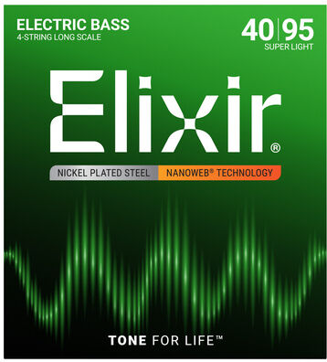 Elixir Nanoweb Super Light BassGuitar