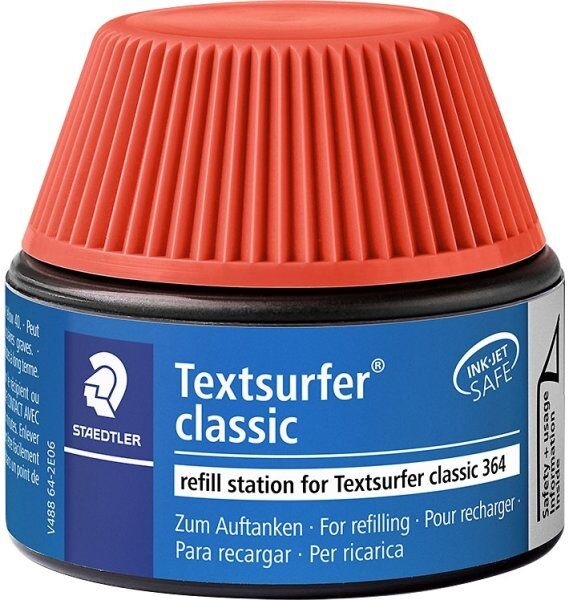 Staedtler Highlighter Refill   Rød