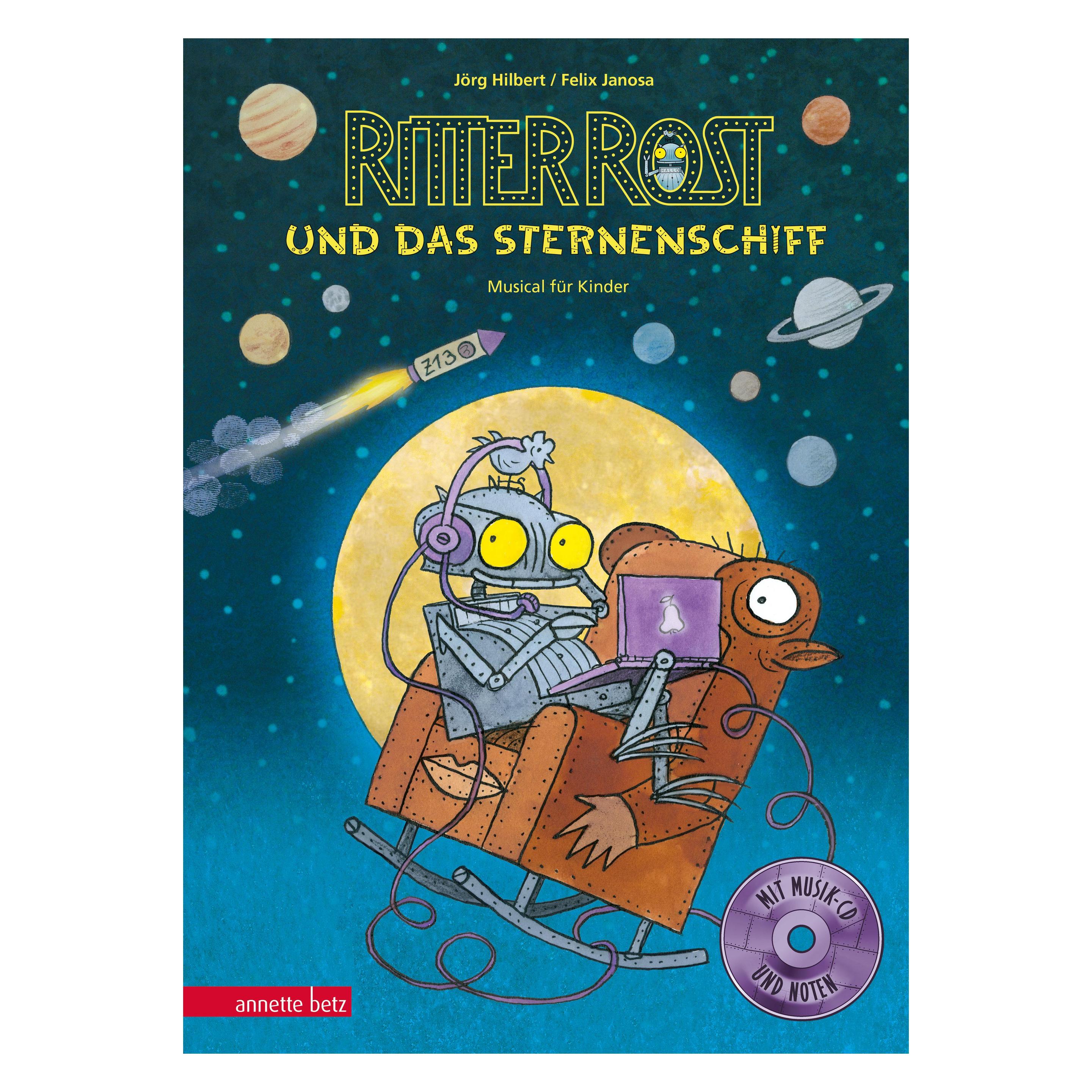 Ueberreuter Ritter Rost 16: Ritter Rost und das Sternenschiff (Felix Janosa, Jörg Hilbert, Deutsch) (K5 078631966)