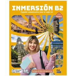 Inmersión B2, m. 1 Buch, m. 1 Beilage, Sprachbücher von Editorial Edinumen