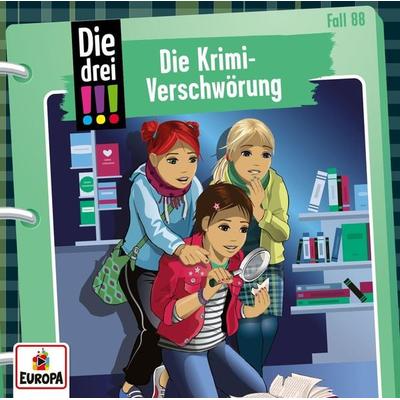 Die drei !!! 88: Die Krimi-Verschwörung - Maja von Vogel, CD, 9783803267276