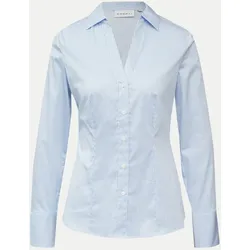 Feminine Streifenbluse Blau 46