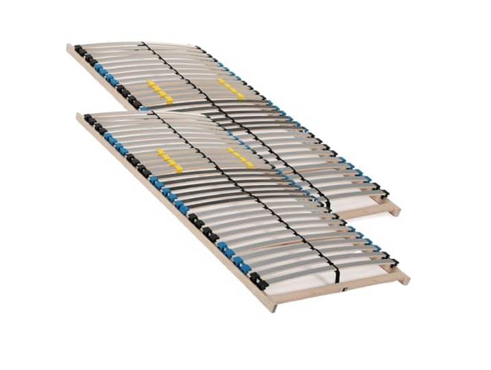 Sleepneo Lattenrost 160x200 cm - 28 Latten 7-Zonen Lattenrost Traglast ca. 150 Kg Birkenschichtholz Selbstmontage Made in Germany