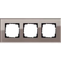 Abdeckrahmen dreifach Esprit Glas Umbra, Abdeckung Retail