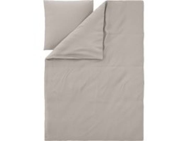 LIVARNO® Housse de couette en satin / Housse de couette réversible en satin, 140 x 200 cm. (beige)