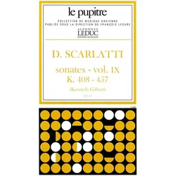 Sonates vol.9 (K408-457) pour clavecin, Fachbücher von Gilbert, Kenneth