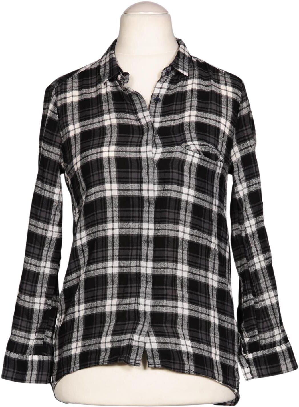 Massimo Dutti Damen Bluse, Mehrfarbig, Gr. S, Baumwolle - Second Hand