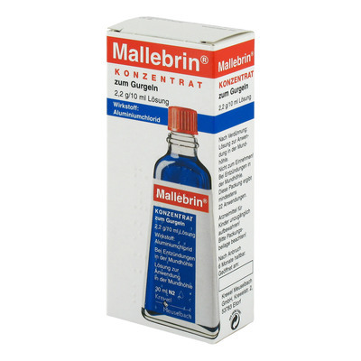 HERMES Arzneimittel GmbH MALLEBRIN Konzentrat zum Gurgeln 30 ml 01671104