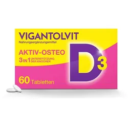 VIGANTOLVIT Vitamin D3 K2 Calcium Filmtabletten 60 St