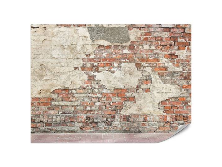 FOTOTAPETE für Wohnzimmer Alte Ziegelwand Rustikal 200x140