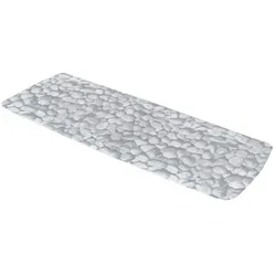 Kleine Wolke Wanneneinlage Stepstone 36 x 92 cm Kunststoff Grau
