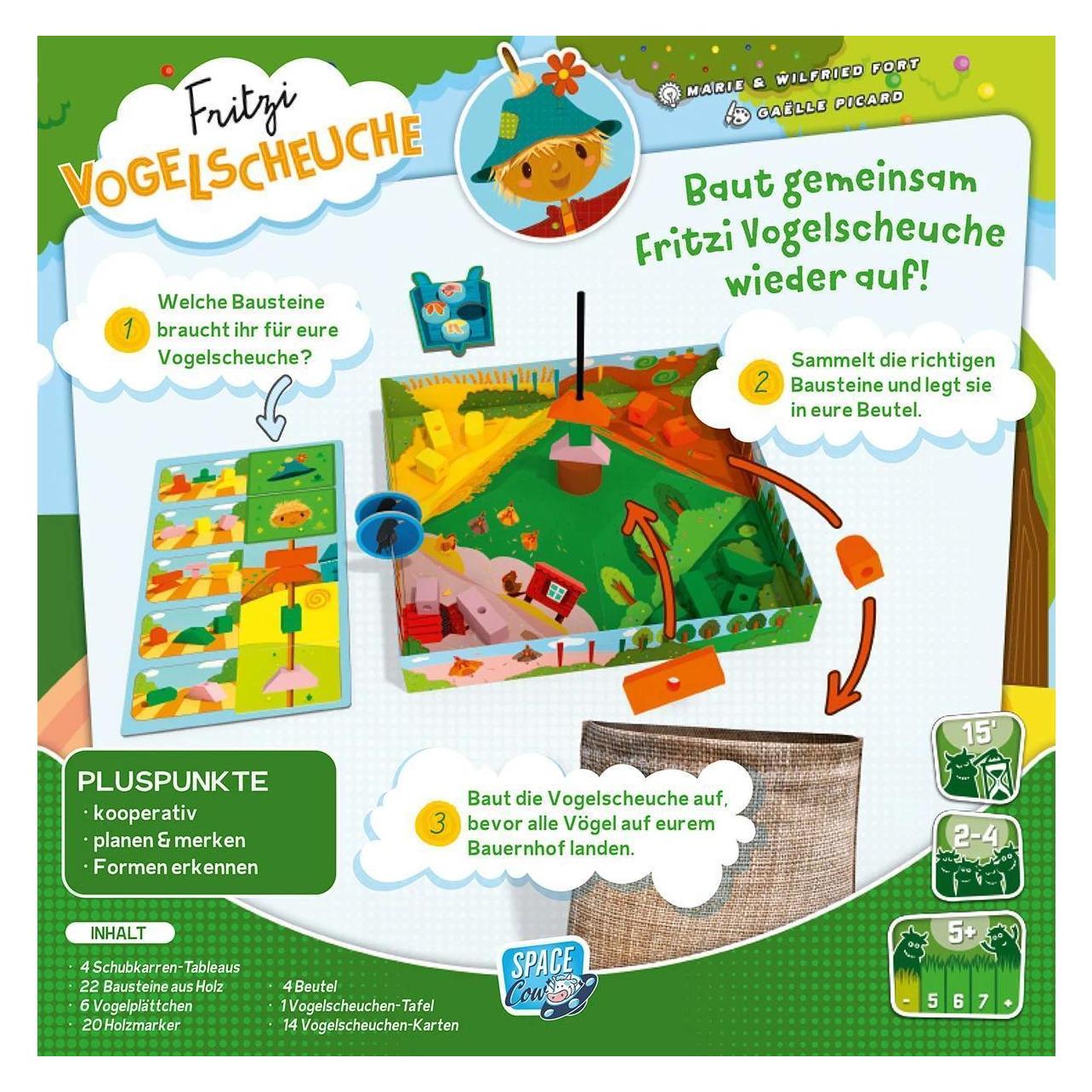 Space Cow Fritzi Vogelscheuche DE (Deutsch, 2 - 4 Spieler) (SCOD5007)