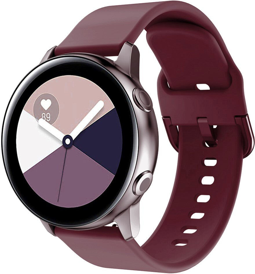 INCOVER Smartwatch Rem af Silikone (20mm) - Bordeux