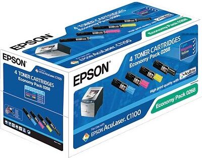 Epson Economy Pack, 4000 Seiten, 1500 Seiten, Schwarz, Cyan, Magenta, Gelb, 1 Stück(e)